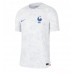 Frankrike Karim Benzema #19 Replika Borta matchkläder VM 2022 Korta ärmar